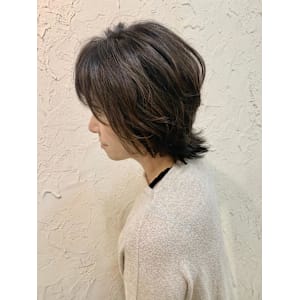 【Flor】*ウルフショート+プラチナアッシュ*