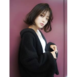 【Flor】*扇髪 和ボブ×Aライン×ウザバング*