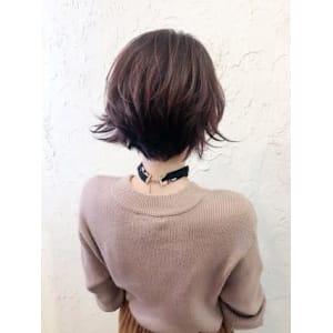 【Flor】*ハネ感+バイオレットショート*