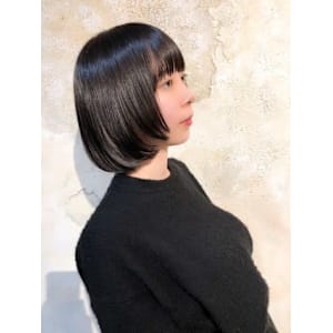 【Flor】*シルバーインナー+前上がりboxボブ*