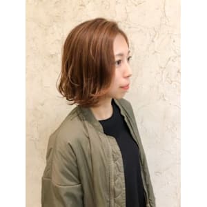 【Flor】*無造作ウェーブ+ストロベリーシャンパン*