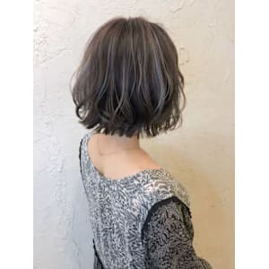 【Flor】*ラベンダー+シルバーハイライト*