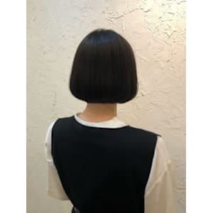 【Flor】*モード×オカッパボブ+インナーカラー＊