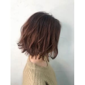 【Flor】*カントリーボブ+ピンクジンジャー*