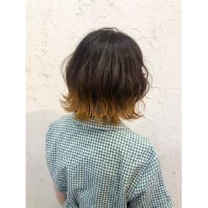 【Flor】*グラデーション+イエローブラウン*