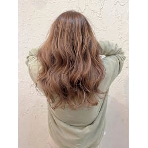 【Flor】*バレイヤージュ×ナチュラルラテ*