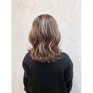 【Flor】*陰影ハイライト×ラテブラウン