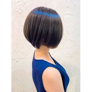 【Flor】*オーバルボブ+オリーブアッシュ*