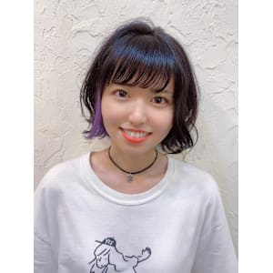 【Flor】*シフォンボブ+インナーヴィオラ*