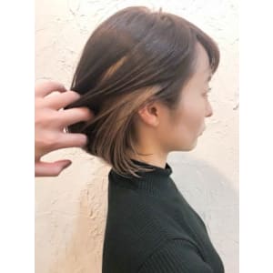 【Flor】*ミニマムボブ+インナーブリーチ*