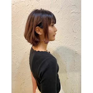 【Flor】*エアリーボブ+キャラメルベージュ*