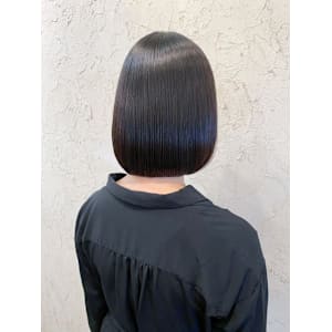 【Flor】*スリークボブ＋ネイビーアッシュ*