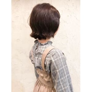 【Flor】*切りっぱなし+外ハネボブ*