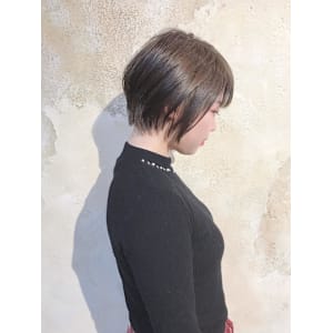 【Flor】*マニッシュショート+グレーアッシュ*