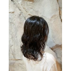 【Flor】*無造作カール+シアブラウン*