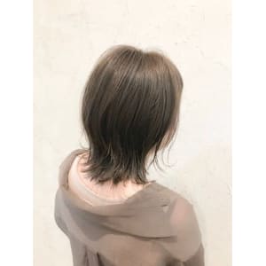 【Flor】*くびれセミディ+グレイッシュカーキ*