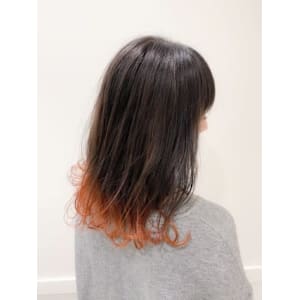 【Flor】*ネズコグラデーション+キュアオレンジ*