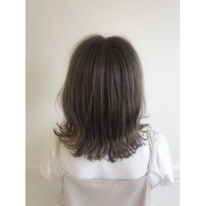 【Flor】*くびれセミディ+フォギーアッシュ*