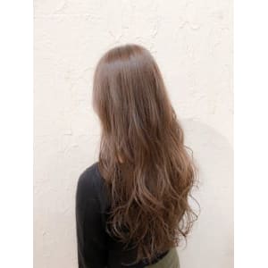 【Flor】*無造作ウェーブ+ミルティベージュ*