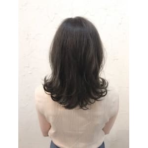 【Flor】*くびれセミディ+ダークグレイッシュ*