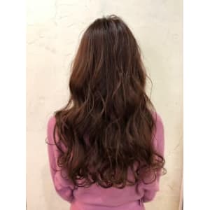 【Flor】*無造作カール+ピンクアッシュ*