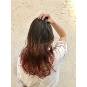 【Flor】*グラデーション+バイオレットピンク*