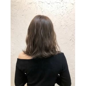 【Flor】*無造作カール+パールアッシュ*