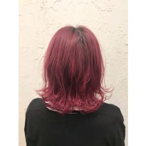 【Flor】*ノットヘア+deepピンクルージュ*