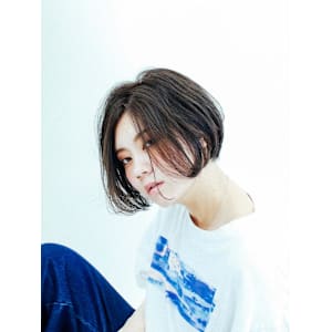 【Flor】*フレンチボブ+オリーブグレージュ*