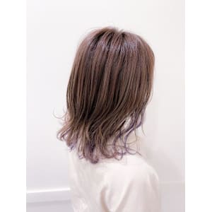 【Flor】*インナーカラー+しのぷパープル*