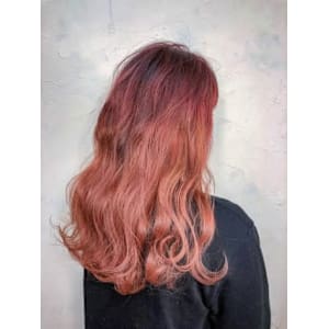 【Flor】*_ピンクベージュグラデーション*