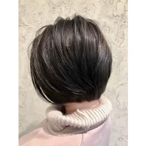 【Flor】*ミニマムショートボブ+シアグレージュ*