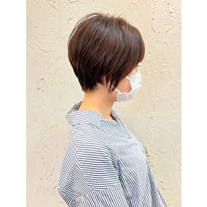 【Flor】*コンサバショート+マロンベージュ*