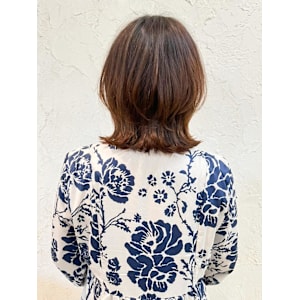 【Flor】*くびれボブ+カーキベージュ*