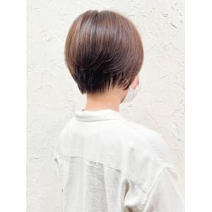 【Flor】*フレンチショート+マロンベージュ*