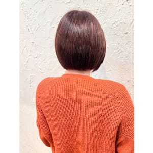 【Flor】*ショートボブ+ミルクチョコレート*