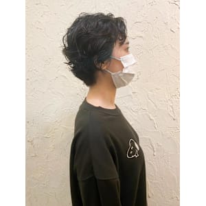 【Flor】*フレンチパーマ+アンニュイショート*