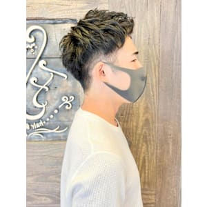 【Flor】*ツーブロック+毛束ショート*