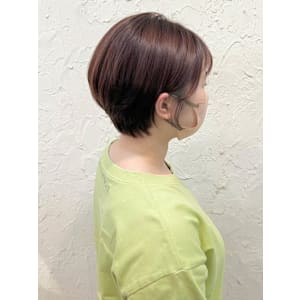 【Flor】*マニッシュショート+ツヤブラウン*