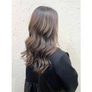 【Flor】*ゆる巻きロング+フレンチアッシュ*