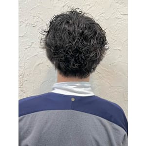【Flor】*メンズパーマ+ソフトショート*