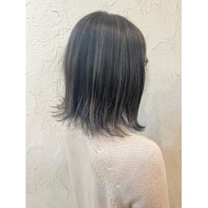 【Flor】*外ハネボブ+ハイライトアッシュ*