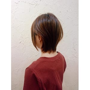 【Flor】*ハンサムショート+ウォームブラウン*