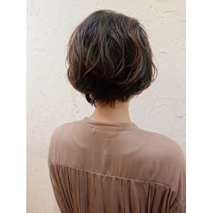 【Flor】*マニッシュショート+ピュアブラウン*