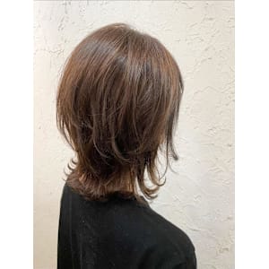 【Flor】*ウルフガーリー+スローブラウン*