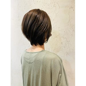 【Flor】*ナチュラルショート+マロンベージュ*