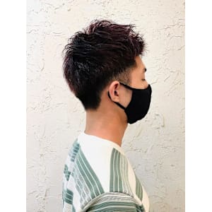 【Flor】*ツーブロックショート+束感ビジカジ*