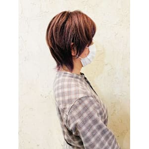 【Flor】*ナチュラルショート+ナッツブラウン*