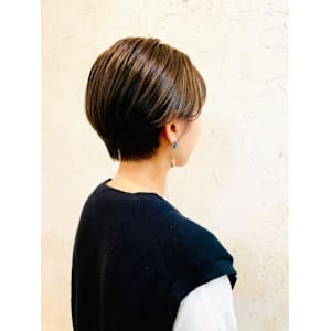 【Flor】*マニッシュショート+カーキベージュ*