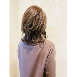 【Flor】*くびれセミディ+マロンベージュ*